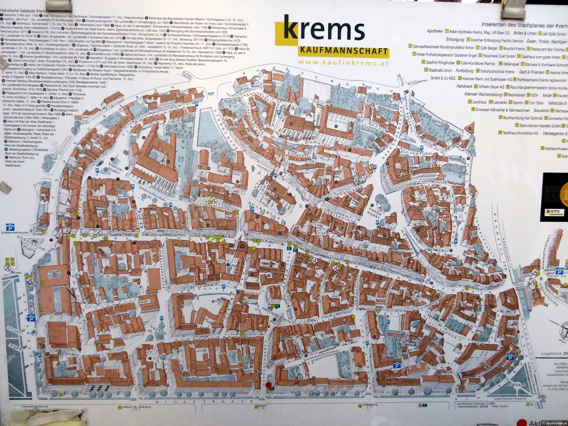 Krems an der Donau map